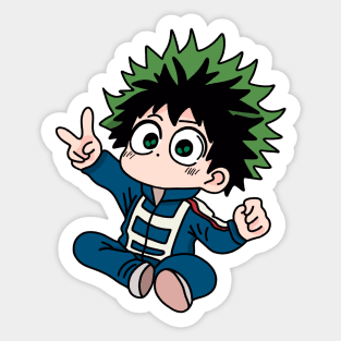 manga boy Sticker